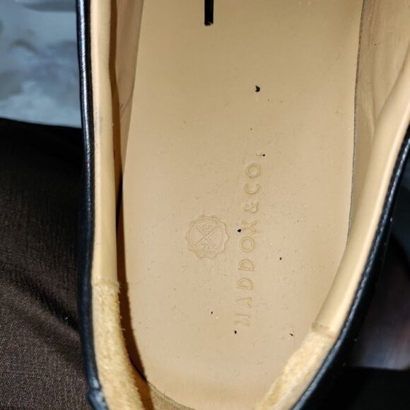 Joseph Siebel Maddox & Co Black All Leather Casual Shoe Sneakers Men's Size 11 - Picture 10 of 13